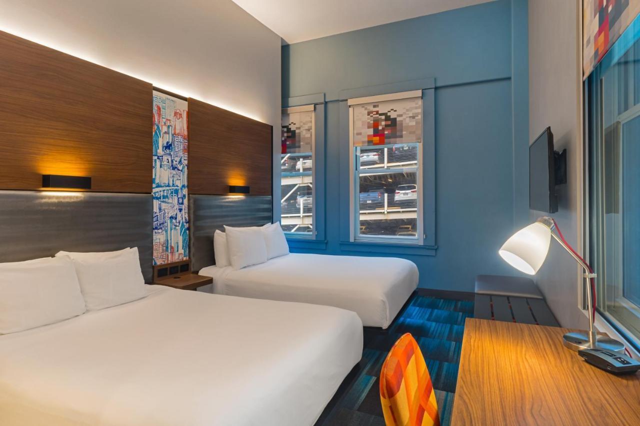 Aloft Houston Downtown Hotel Exterior foto