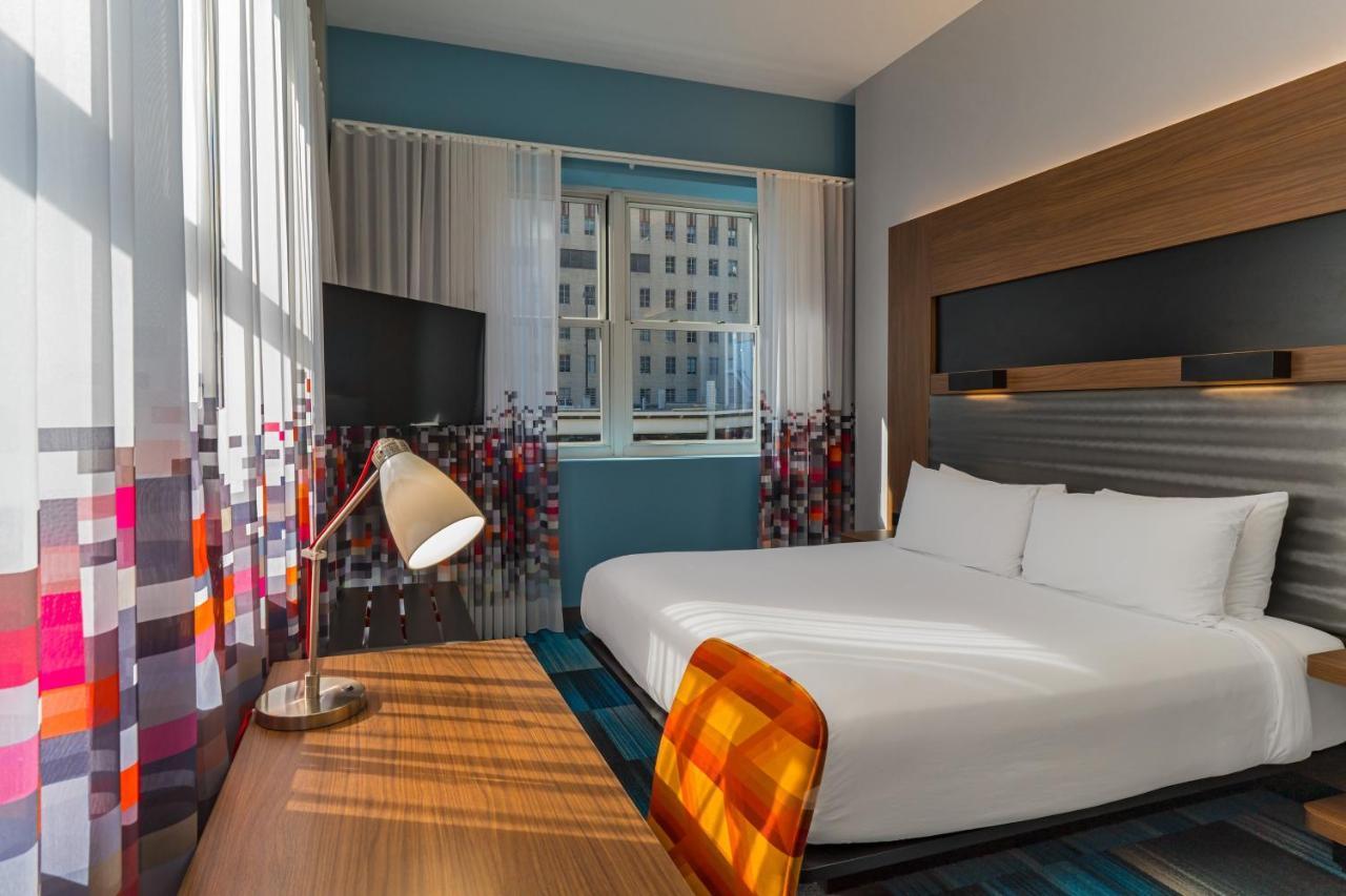 Aloft Houston Downtown Hotel Exterior foto