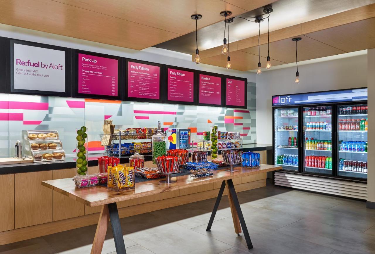 Aloft Houston Downtown Hotel Exterior foto