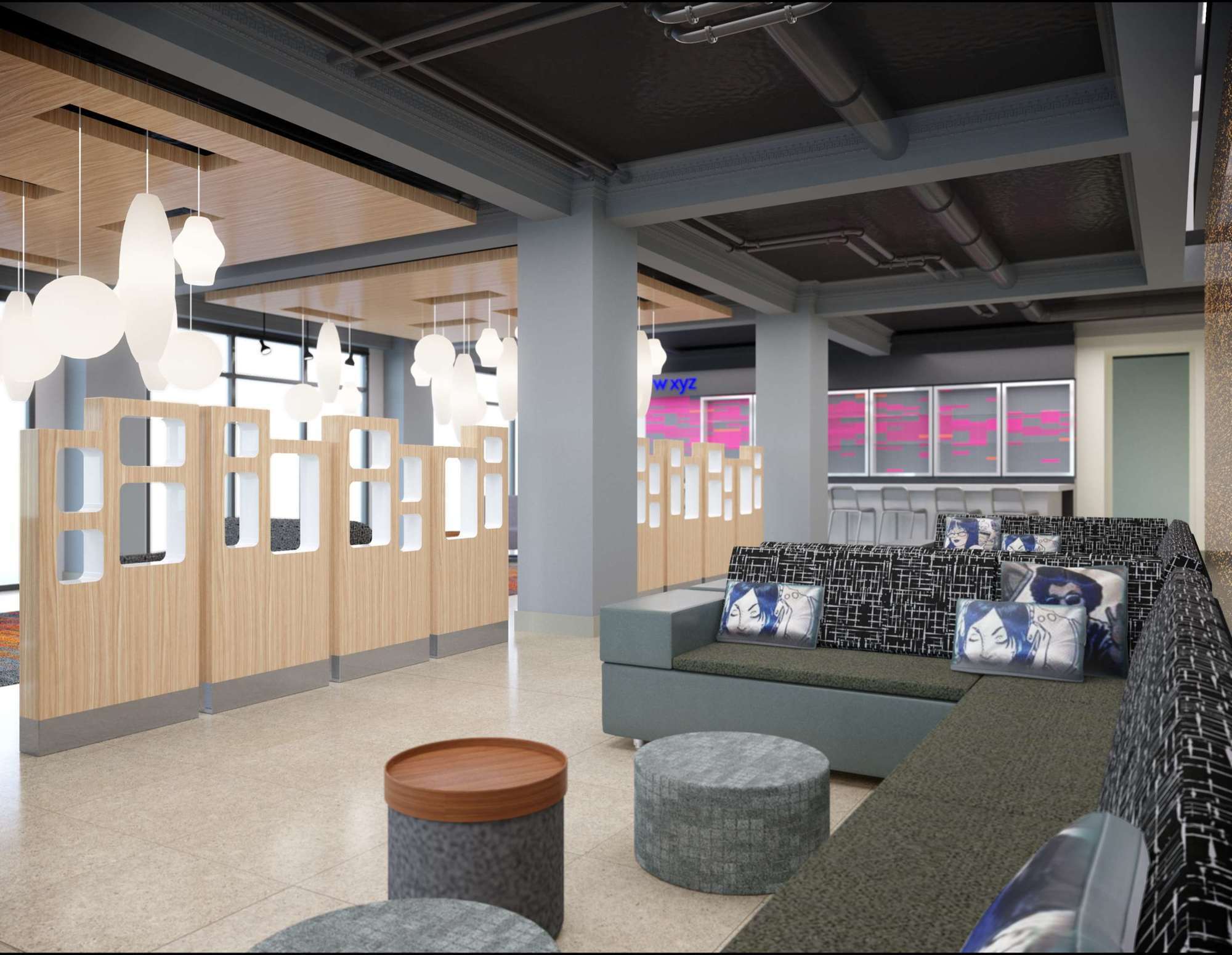 Aloft Houston Downtown Hotel Exterior foto