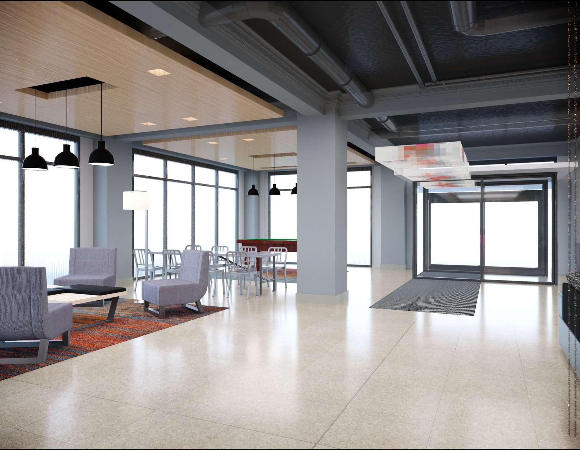 Aloft Houston Downtown Hotel Exterior foto