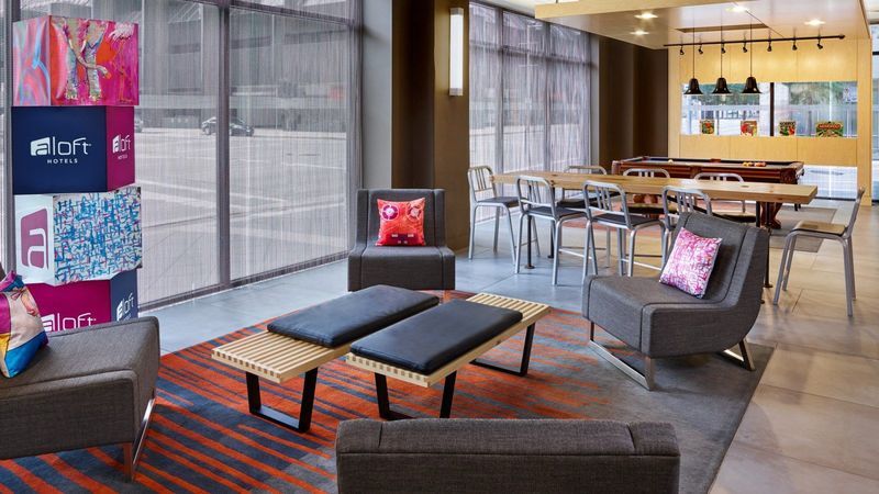 Aloft Houston Downtown Hotel Exterior foto