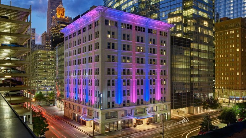 Aloft Houston Downtown Hotel Exterior foto
