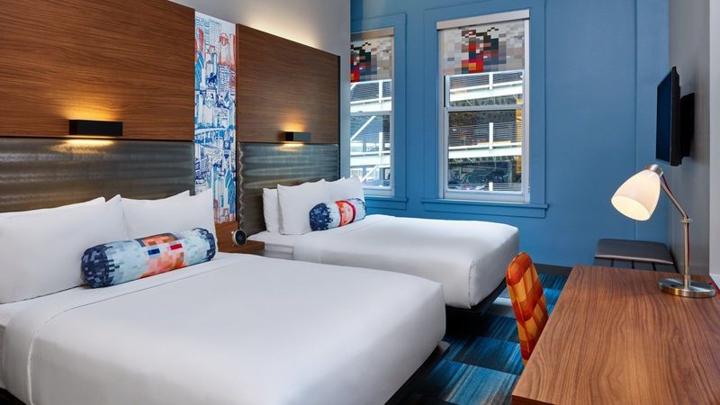 Aloft Houston Downtown Hotel Exterior foto