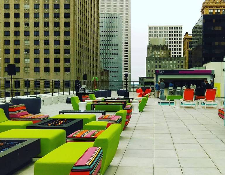 Aloft Houston Downtown Hotel Exterior foto