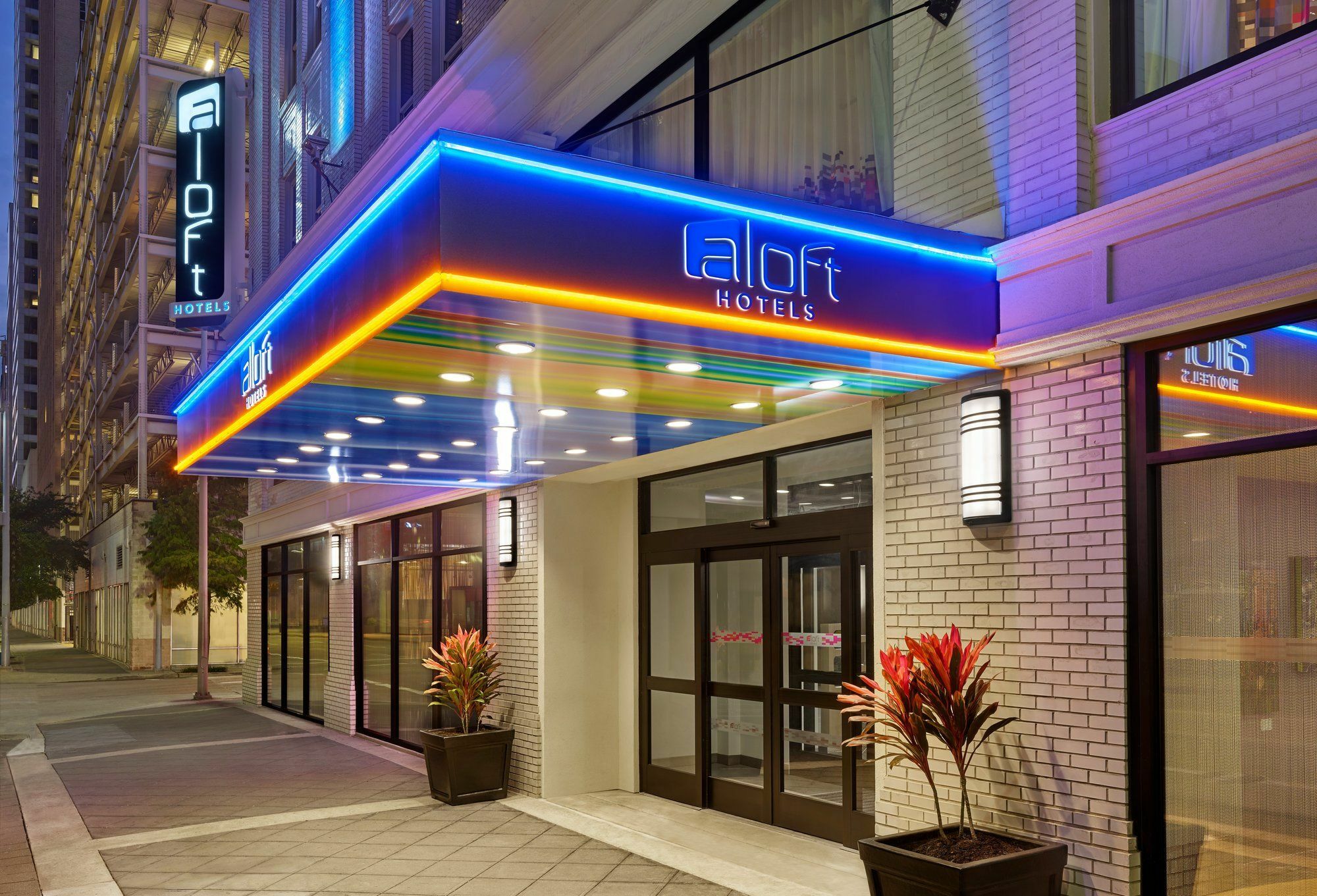 Aloft Houston Downtown Hotel Exterior foto